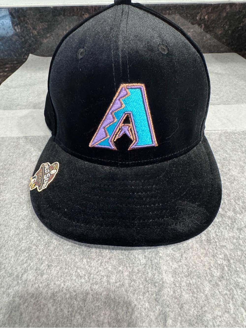 New Era Arizona Diamondbacks Fitted Hat – Black Velvet – All-Star Patch